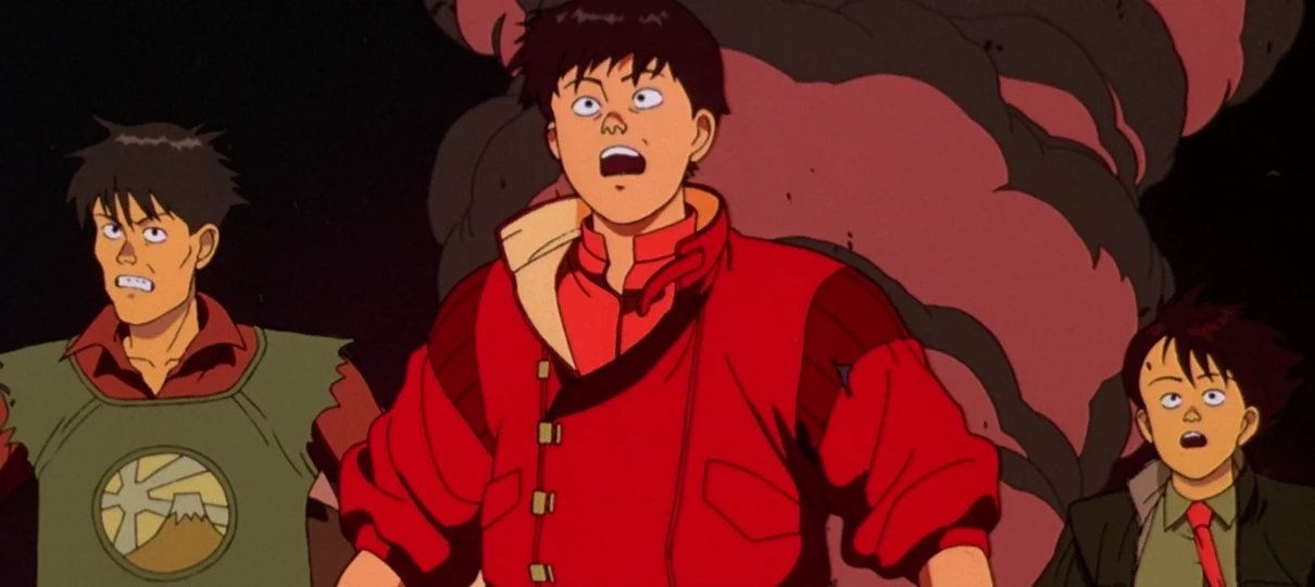 Cena icônica de Akira com Tetsuo liberando seus poderes