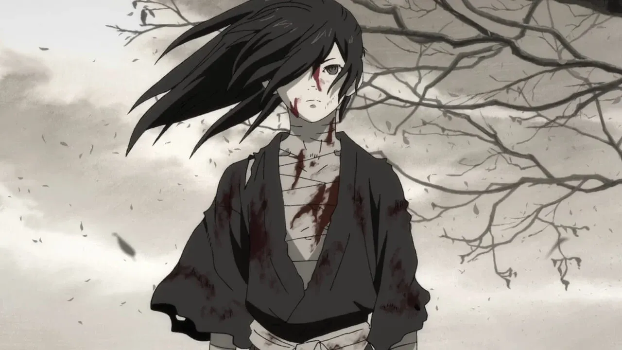 Hyakkimaru e Dororo entre o humano e o monstruoso.