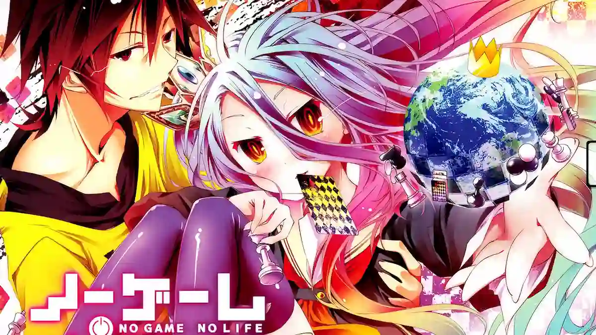 Sora e Shiro no mundo onde tudo se resolve com jogos