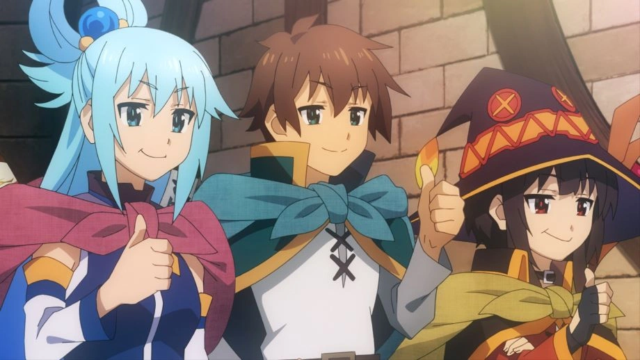 O grupo disfuncional de KonoSuba