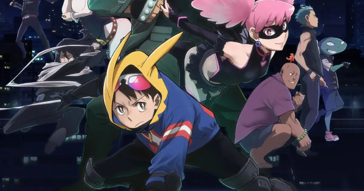 Imagem promocional de Vigilantes — protagonista em ação