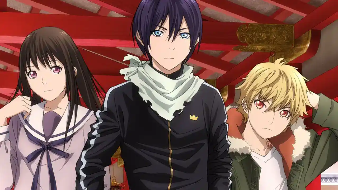 Yato em uma cena marcante de Noragami.