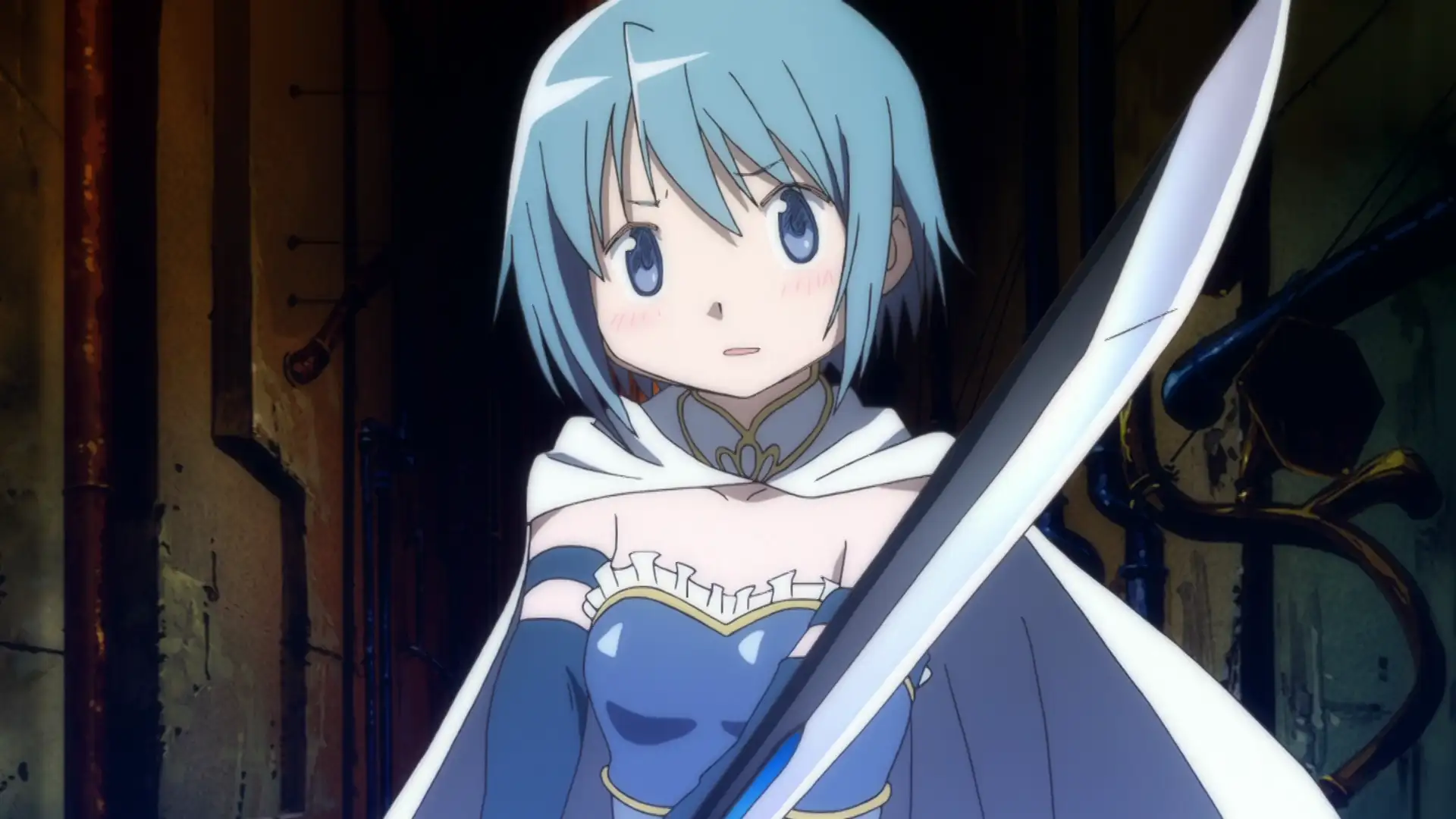Exemplo de Shundere: Sayaka Miki de *Puella Magi Madoka Magica*