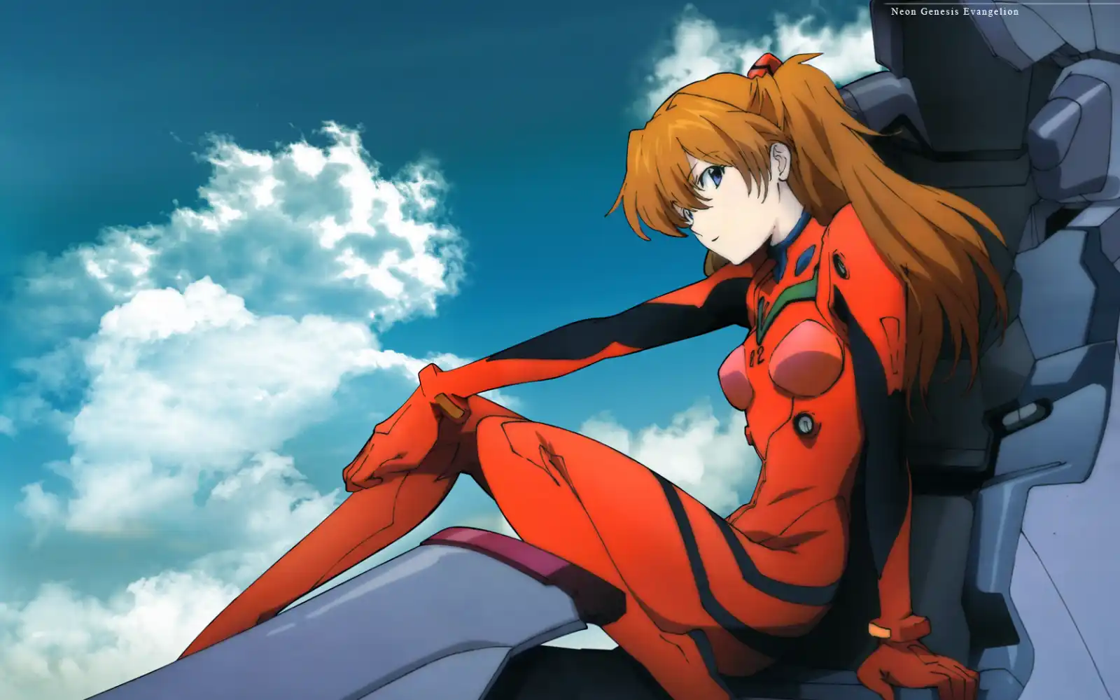 Exemplo de Tsundere: Asuka Langley de *Neon Genesis Evangelion*