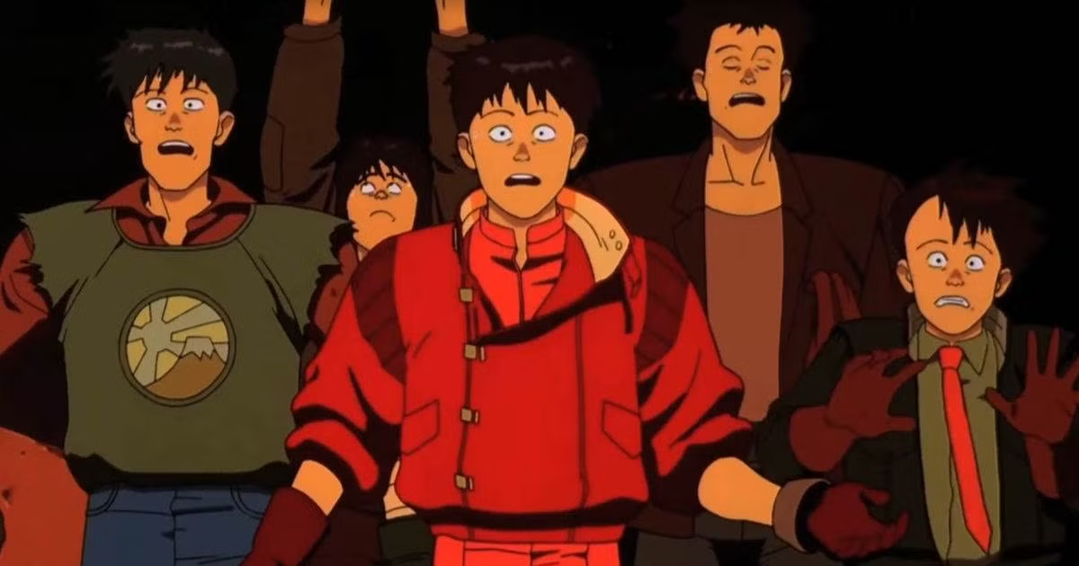 Cena icônica do mangá Akira