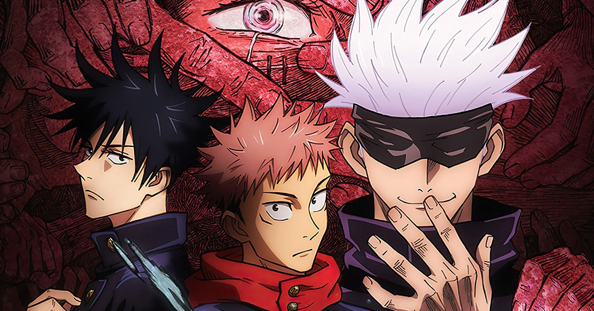 Capa do anime Jujutsu Kaisen