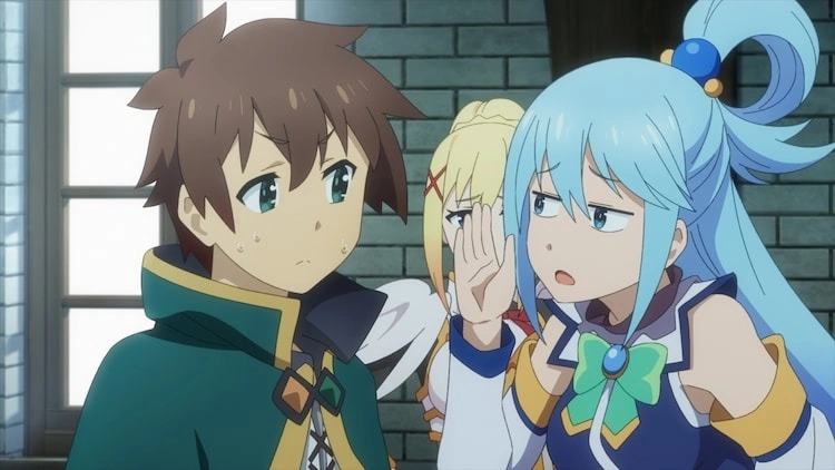Capa do anime KonoSuba