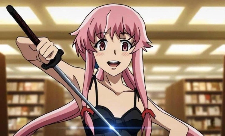 Capa do anime Mirai Nikki