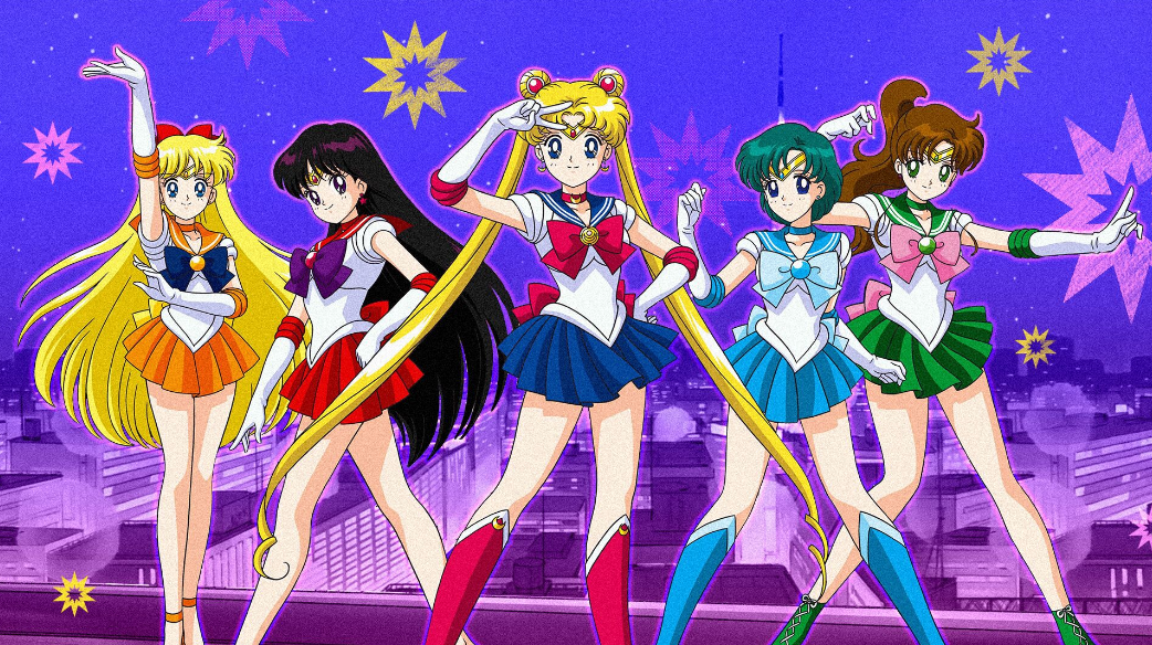 As Guerreiras Sailors no mangá Sailor Moon
